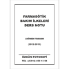 Ecz-5 Farmasötik Bakım İlkeleri