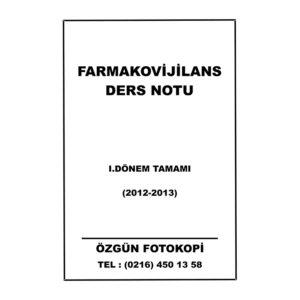 Ecz-5 Farmakovijilans ve İlaç Etkileşimleri
