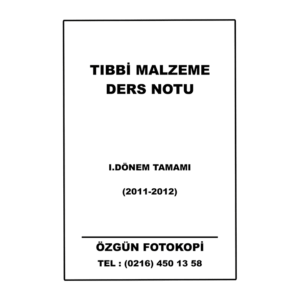 Ecz-4 Tıbbi Malzeme