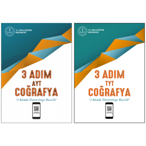 3 Adım AYT TYT Coğrafya 2025-2026