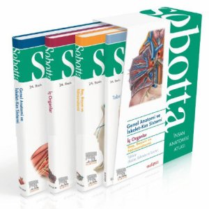 Sobotta İnsan Anatomisi Atlası  (5 Cilt) (25. Almanca Baskıdan, 13. En Son Türkçe Baskı)