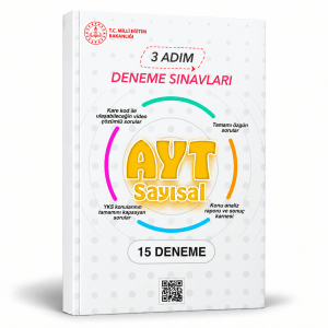 Alternative view of 3 Adım AYT Deneme Sınavları – Sayısal