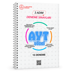 3 Adım AYT Deneme Sınavları - Sözel