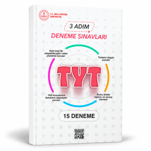 Alternative view of 3 Adım TYT Deneme Sınavları