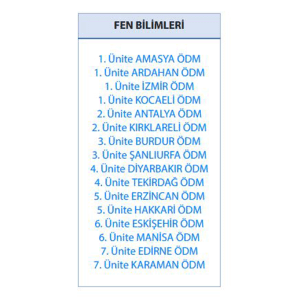 Alternative view of 5.Sınıf Fen Bilimleri Çalışma Fasikülleri