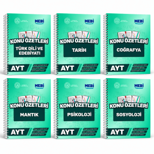 MEBİ AYT Konu Özetleri – Sözel Bölüm