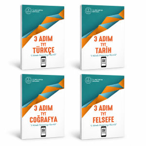 Alternative view of 3 Adım Soru Bankası TYT – Sözel Bölüm