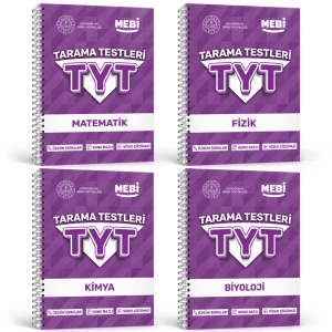 MEBİ Tarama Testleri TYT - Sayısal Bölüm