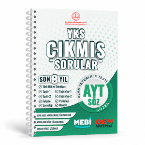 Alternative view of YKS Çıkmış Sorular 2018–2025 – AYT Sözel